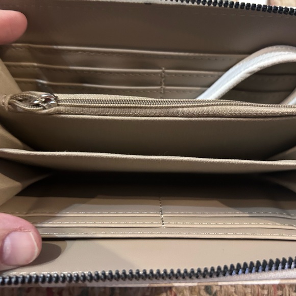 Disney Mickey Mouse Cream and Tan Wallet - Picture 2 of 4